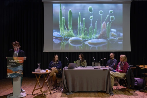 Müge Yilmaz, day programme Studio Encounters on Water #2, 23 April 2024: Perdu (Photo Simon Pillaud).